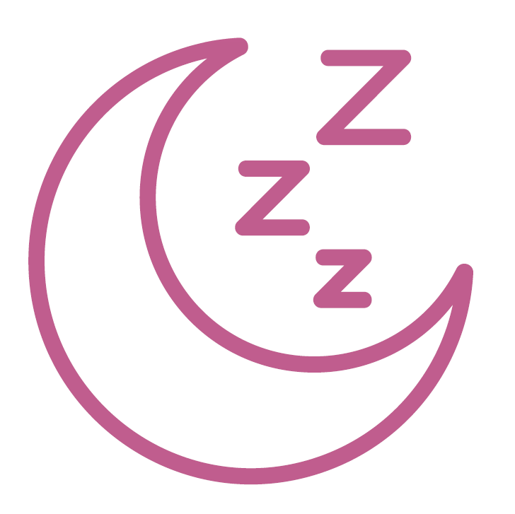 SUPPORTS THE BODY’S NATURAL SLEEP CYCLE